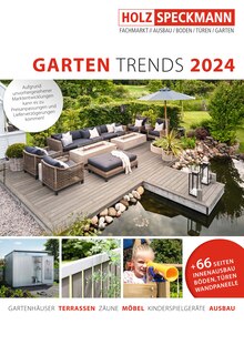 Aktueller Holz-Speckmann Lage Prospekt "GARTEN TRENDS 2024" mit 244 Seiten