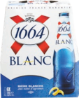 Bière blanche 5° - 1664 en promo chez Aldi Issy-les-Moulineaux à 3,83 €