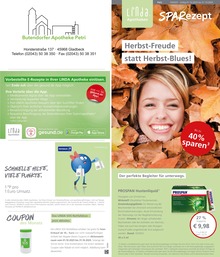 LINDA Premiumapotheke Prospekt für Gelsenkirchen: "Aktuelle Angebote", 3 Seiten, 01.10.2025 - 31.10.2025