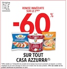 -60 remise immédiate sur le 2ème produit sur tout Casa Azzurra à Intermarché Express dans Cenon