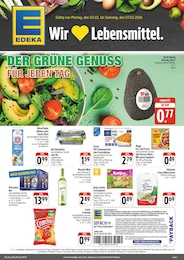 Supermarkt Prospekt von EDEKA Oberaurach EDEKA Prospekt: "Wir lieben Lebensmittel!", 4 Seiten, 02.02.2026 - 07.02.2026