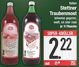 Traubenmost Weiß im EDEKA Prospekt Traubenmost Weiß von Stettner im aktuellen EDEKA Prospekt für 2,22 €