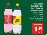 Tonic Water Angebote von Gut & Günstig bei Marktkauf Hof für 0,39 €