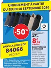 Baskets facile à chausser - U COLLECTION - Hyper U à Périgueux Baskets facile à chausser - U COLLECTION en promo chez Hyper U Périgueux à 8,95 €