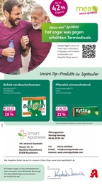 mea - meine apotheke Prospekt für Rüsselsheim mit 4 Seiten mea - meine apotheke Prospekt für Rüsselsheim: "Unsere September-Angebote", 4 Seiten, 01.09.2025 - 30.09.2025
