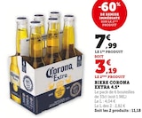 Biere extra 4.5° - CORONA en promo chez Super U Montauban à 3,19 €