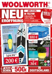 Woolworth Prospekt für Berlin mit 8 Seiten Woolworth Prospekt für Berlin: "Neueröffnung in Teltow", 8 Seiten, 20.05.2022 - 28.05.2022