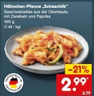 Aktuelles Hähnchen-Pfanne „Schaschlik“ Angebot bei Netto Marken-Discount in Münster ab 2,99 €