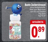 Bunte Zuckerstreusel von Gut & Günstig im aktuellen EDEKA Prospekt für 0,89 €