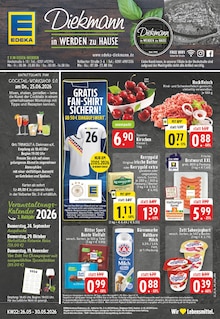 EDEKA Prospekt der Woche "Aktuelle Angebote" Seite 1, 26.05.2026 bis 30.05.2026 für Essen Aktueller EDEKA Prospekt "Aktuelle Angebote" Seite 1 von 26 Seiten für Essen