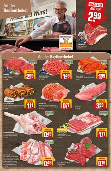 Rindfleisch im REWE Prospekt "Dein Markt" mit 32 Seiten (Herne)