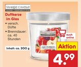Duftkerze im Glas von Yankee Candle im aktuellen Netto Marken-Discount Prospekt für 4,99 €