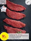 Promo VIANDE BOVINE : BIFTECK (MACREUSE, AIGUILLETTE BARONNE) OU STEAK À GRILLER à 9,90 € dans le catalogue Intermarché à Houilles