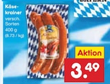 Käsekrainer im Netto Marken-Discount Prospekt Käsekrainer von im aktuellen Netto Marken-Discount Prospekt für 3,49 €