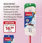 WISCHMAT COMBI SYSTEM im V-Markt Prospekt WISCHMAT COMBI SYSTEM von Vileda im aktuellen V-Markt Prospekt für 16,99 €