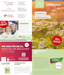Aktueller LINDA Premiumapotheke Apotheken Prospekt für Schlitz: Aktuelle Angebote mit 3} Seiten, 01.09.2025 - 30.09.2025