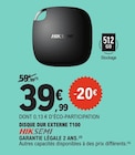 Disque dur externe T100 - HIKSEMI en promo chez E.Leclerc Disque dur externe T100 - HIKSEMI dans le catalogue E.Leclerc