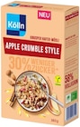 Knusper Hafer-Müsli Apple Crumble Style von Kölln für 2,22 € bei Penny im Angebot Knusper Hafer-Müsli Apple Crumble Style von Kölln im aktuellen Penny Prospekt