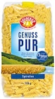 Genuss Pur Pasta im REWE Prospekt Genuss Pur Pasta von 3 Glocken im aktuellen REWE Prospekt für 0,99 €