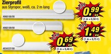 Dekoration im aktuellen POCO Prospekt Zierprofil bei POCO im Angebot