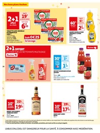 Offre Jack Daniel's dans le catalogue Auchan Supermarché du moment à la page 20