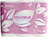 Papier toilette Douceur double épaisseur - CASINO à 2,40 € dans le catalogue Casino Supermarchés
