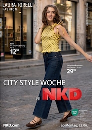 NKD Prospekt: "Aktuelle Angebote", 6 Seiten, 22.06.2026 - 28.06.2026