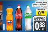 Fanta im EDEKA Prospekt Coca-Cola im aktuellen EDEKA Prospekt für 0,88 €