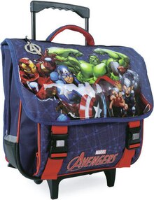 Cartable à roulettes 38 cm Avengers - Géant Casino à Ermont Cartable à roulettes 38 cm Avengers en promo chez Géant Casino Ermont à 27,90 €