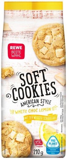 Soft Cookies Lemon bei REWE in Cottbus Soft Cookies Lemon im Angebot bei REWE Cottbus für 0,99 €