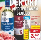 Bianco oder Rosso Angebote von Lamberti Garda bei Netto Marken-Discount Erlangen für 3,49 €