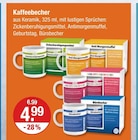 Kaffeebecher im V-Markt Prospekt Kaffeebecher von im aktuellen V-Markt Prospekt für 4,99 €
