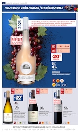 Promos Vin Rosé dans le catalogue "FOIRE AUX VINS" de Carrefour Market à la page 4 Promos Vin Rosé dans le catalogue "FOIRE AUX VINS" de Carrefour Market à la page 4