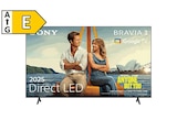 BRAVIA 3 K43S35 LED TV (43 Zoll / 108 cm, UHD 4K, SMART TV) Angebote von SONY bei MediaMarkt Saturn Germering für 566,00 €