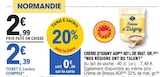 Promo Crème d'Isigny AOP 40% de mat. gr. à 2,39 € dans le catalogue E.Leclerc à Saint-Hilaire-du-Harcouët