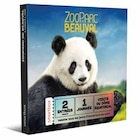 Zoo parc de beauval 2 entrées - 1 journée - SMARTBOX - Fnac Zoo parc de beauval 2 entrées - 1 journée - SMARTBOX à 90,00 € dans le catalogue Fnac
