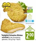 Schweine-Rücken-Schnitzel bei E center im Prospekt "" für 2,00 €