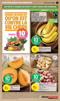 Promo Melon Charentais dans le catalogue Intermarché du moment à la page 3