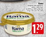 Original im Angebot bei EDEKA in Krefeld Original Angebote von Rama bei EDEKA Krefeld für 1,29 €