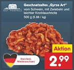 Geschnetzeltes „Gyros Art“ von Gut Ponholz für 2,99 € bei Netto Marken-Discount im Angebot Geschnetzeltes „Gyros Art“ von Gut Ponholz im aktuellen Netto Marken-Discount Prospekt