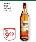 Uralt im Angebot bei GLOBUS in Plauen Uralt Angebote von Asbach bei GLOBUS Plauen für 9,99 €