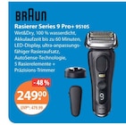 Aktuelles Rasierer Series 9 Pro+ 9510S Angebot bei V-Markt in Regensburg ab 249,00 €