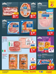 Fleisch im Netto Marken-Discount Prospekt "Aktuelle Angebote" mit 69 Seiten (Magdeburg)
