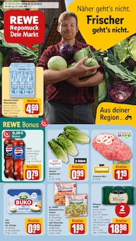 Aktueller REWE Prospekt "Dein Markt" Seite 1 von 26 Seiten für Würselen