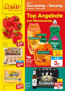 Krombacher im Netto Marken-Discount Prospekt "Aktuelle Angebote" mit 67 Seiten (Mannheim)