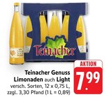 Genuss Limonaden auch Light bei E center im Singen Prospekt für 7,99 €