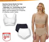 Seamless Damen-Bustier 3er-Pack Angebote bei GLOBUS Willich für 9,99 €