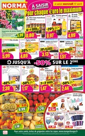 Catalogue Discount Alimentaire Norma en cours à Kriegsheim et alentours, "Pour chaque €uro le maximum.", 12 pages, 17/04/2024 - 23/04/2024