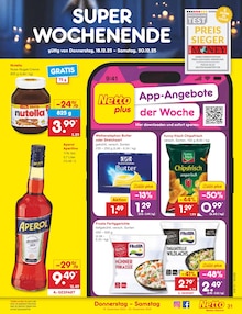Nutella im Netto Marken-Discount Prospekt "Aktuelle Angebote" mit 64 Seiten (Gießen)