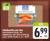 Aktuelles Bio Lachs Filets Angebot bei E center in Jena ab 6,99 €